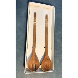 Hearth & Hand With Magnolia Wooden Salad Scoops - 2-pieces - NWOT